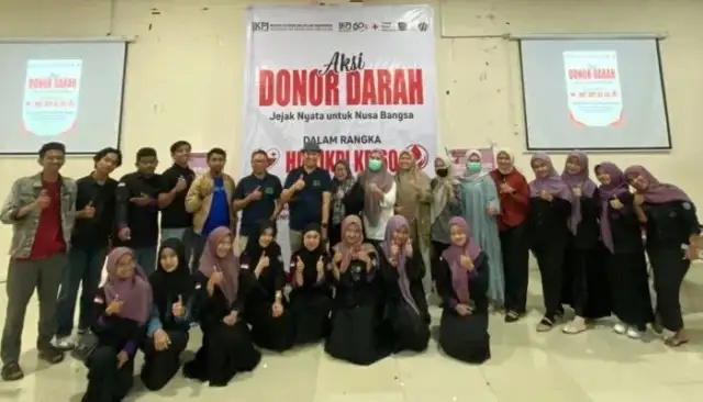 PRODI D-III PERPAJAKAN FEB UNISMUH MAKASSAR IKUTI AKSI DONOR DARAH NASIONAL IKPI, RAIH REKOR MURI