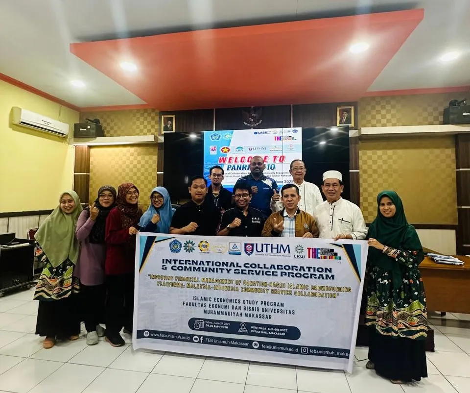 Sinergi Prodi Ekonomi Islam Unismuh dan UTHM Malaysia Dorong Urban Farming Lewat Crowdfunding Syariah