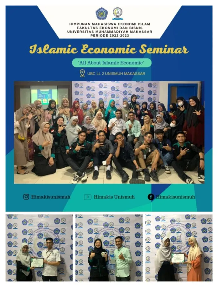 Himakis FEB Unismuh Makassar Gelar Seminar Ekonomi Islam